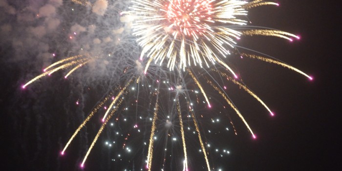 Fireworks in Panama City Beach, FL