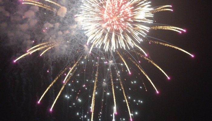 Fireworks in Panama City Beach, FL